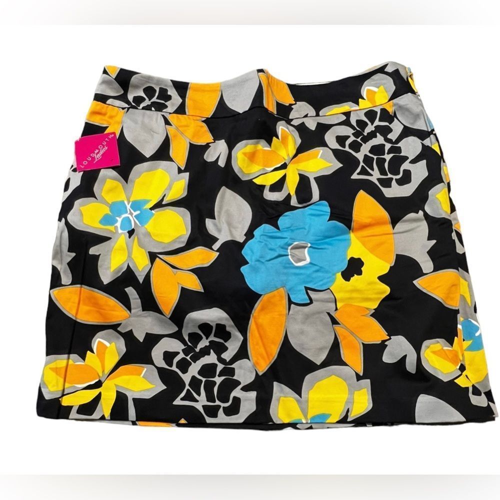 Loudmouth ladies Skort 14 Golf Skirt Tiger Lily NWT